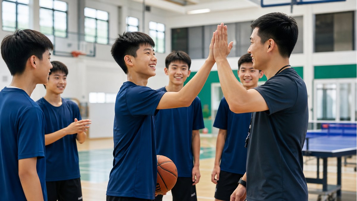 青少年训练后收获自信
