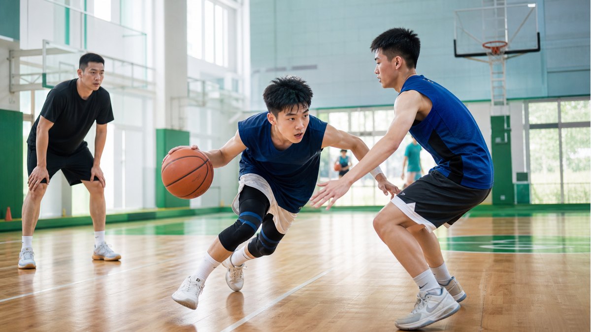 青少年篮球意志磨练